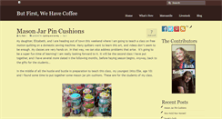 Desktop Screenshot of butfirstwehavecoffee.com
